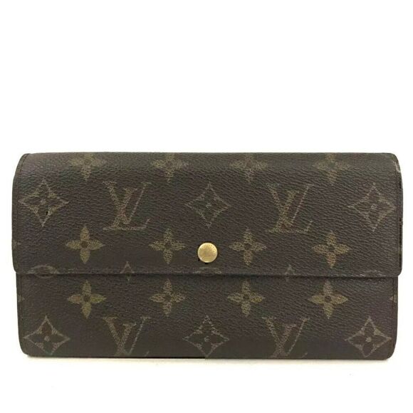 Louis Vuitton Monogram Portefeiulle Sarah Long Bifold Wallet/3AE3151 - Picture 1 of 8